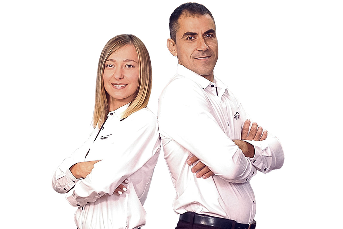 Image of Javier and Ana, Agrucasa managers